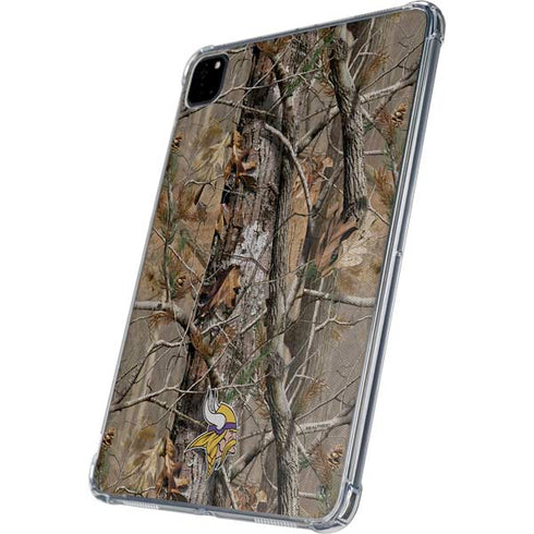 NFL Minnesota Vikings Realtree AP Camo iPad Pro 11in (2024) Clear Case